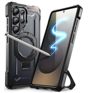 SAMSUNG GALAXY S25 ULTRA PREMIUM RUGGED PROTECTIVE MAGSAFE CASE BLACK | SUPCASE