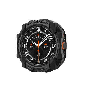 SAMSUNG GALAXY WATCH 7 ULTRA PREMIUM RUGGED TPU CASE 47MM BLACK | SPIGEN