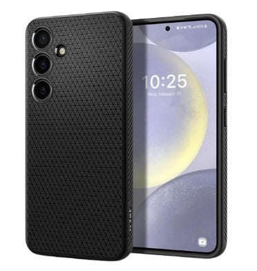 SAMSUNG GALAXY S24+ PREMIUM SLIM LIQUID AIR CASE BLACK | SPIGEN