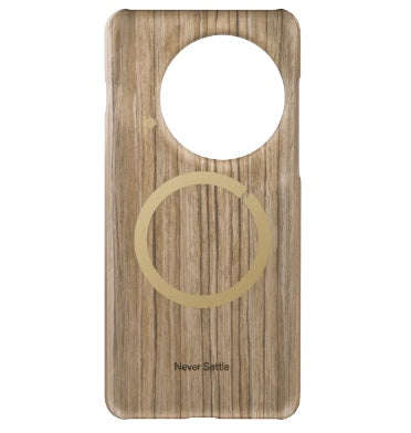 ONEPLUS 13 WOOD GRAIN MAGNETIC HALF-PACK CASE | WOOD BROWN