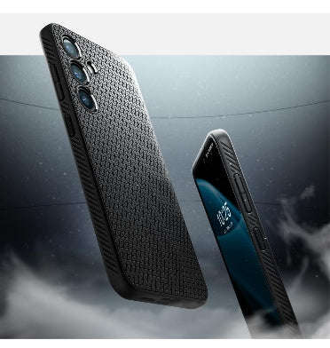 SAMSUNG GALAXY S24+ PREMIUM SLIM LIQUID AIR CASE BLACK | SPIGEN