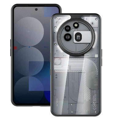 NOTHING PHONE (3A) PRO PROTECTIVE HYBRID CASE BLACK/CLEAR | FOLUU