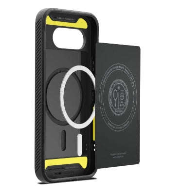 GOOGLE PIXEL 9A PREMIUM RUGGED ARMOR MAGSAFE CASE BLACK | SPIGEN