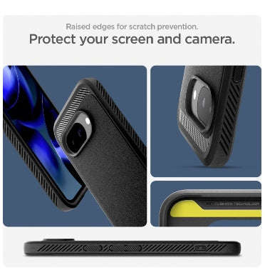 GOOGLE PIXEL 9A PREMIUM RUGGED ARMOR MAGSAFE CASE BLACK | SPIGEN