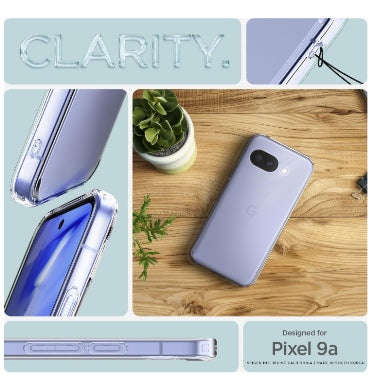 GOOGLE PIXEL 9A PREMIUM SLIM ULTRA HYBRID CASE CLEAR | SPIGEN