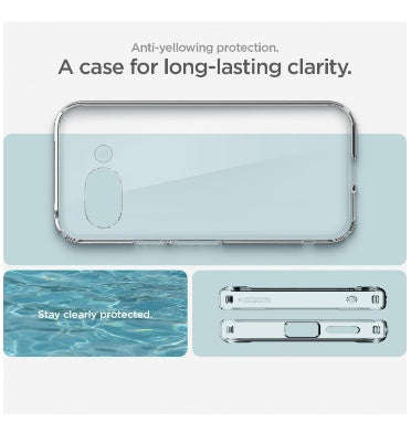 GOOGLE PIXEL 9A PREMIUM SLIM ULTRA HYBRID CASE CLEAR | SPIGEN
