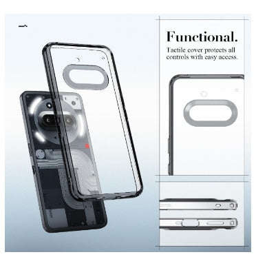 NOTHING PHONE (3A) PREMIUM SLIM ULTRA HYBRID CASE SPACE CRYSTAL | SPIGEN