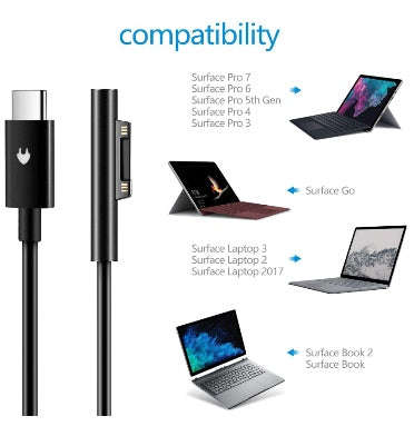 MICROSOFT SURFACE CONNECT USB-C CHARGING CABLE