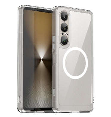 SONY XPERIA 1 VII PREMIUM SLIM MAGSAFE FLEXIBLE TPU BUMPER CASE CLEAR