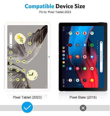 GOOGLE PIXEL TABLET TEMPERED GLASS SCREEN PROTECTOR 2PK | OMOTON