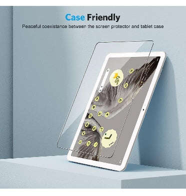 GOOGLE PIXEL TABLET TEMPERED GLASS SCREEN PROTECTOR 2PK | OMOTON