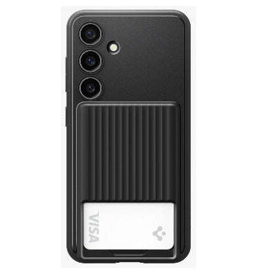 SAMSUNG GALAXY S24+ PREMIUM SLIM LIQUID SLOT BLACK | SPIGEN