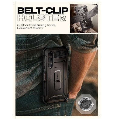 SAMSUNG GALAXY S24+ FULL BODY RUGGED PROTECTIVE CASE BLACK | SUPCASE
