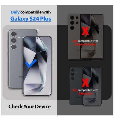 SAMSUNG GALAXY S24+ TEMPERED DOME GLASS SCREEN PROTECTOR 2PK | WHITESTONE