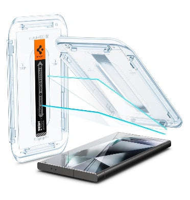 SAMSUNG GALAXY S24 ULTRA PREMIUM TEMPERED GLASS SCREEN PROTECTOR 2PK | SPIGEN
