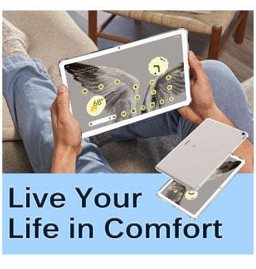 GOOGLE PIXEL TABLET SLIM LIGHTWEIGHT FLEXIBLE PROTECTIVE COVER CLEAR