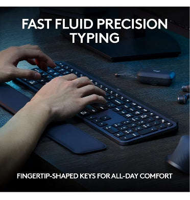 LOGITECH MX KEYS S ADVANCED WIRELESS KEYBOARD GRAPHITE