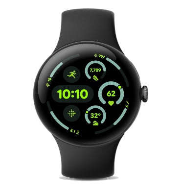 GOOGLE PIXEL WATCH 3 45MM MATTE BLACK/OBSIDIAN