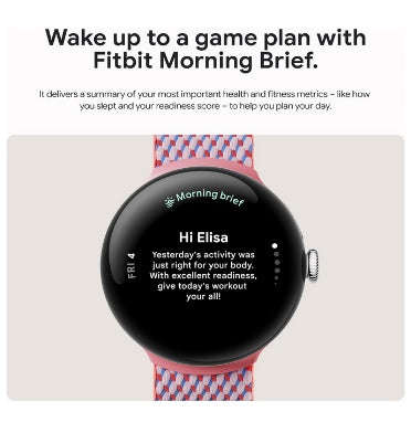 GOOGLE PIXEL WATCH 3 41MM MATTE BLACK/OBSIDIAN