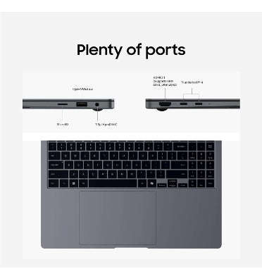SAMSUNG GALAXY BOOK 4 PRO 14" i7 512GB/16GB MOONSTONE GRAY (2024)