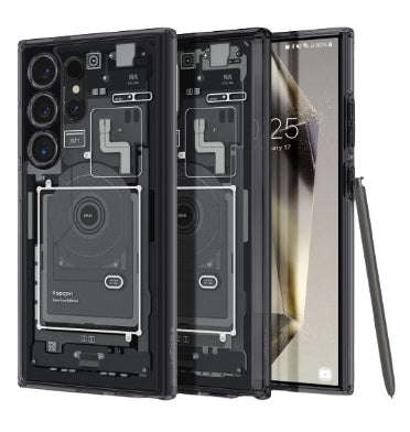 SAMSUNG GALAXY S24 ULTRA PREMIUM ULTRA HYBRID CASE ZERO ONE BLACK | SPIGEN