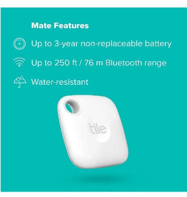 TILE MATE 1PK WHITE (2022)