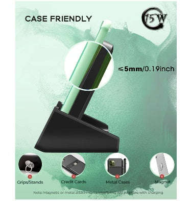 YUWISS 15W WIRELESS DESKTOP CHARGING STAND