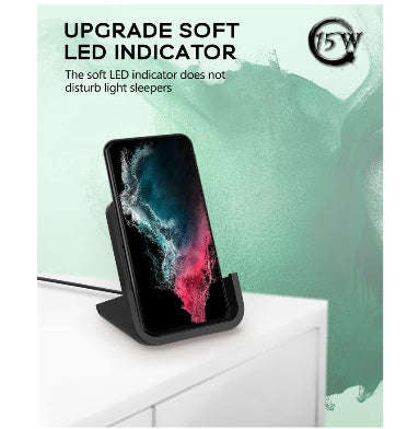 YUWISS 15W WIRELESS DESKTOP CHARGING STAND