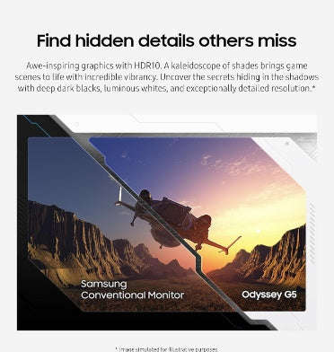 SAMSUNG ODYSSEY 32" G55C QHD CURVED GAMING MONITOR