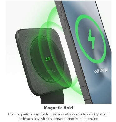 MOPHIE 15W MAGSAFE WIRELESS DESKTOP CHARGER BLACK