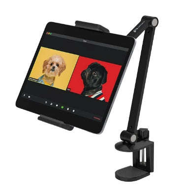 UNIVERSAL MULTI-ANGLE ADJUSTABLE LONG ARM TABLET DESK MOUNT STAND HOLDER | INIFISPCE