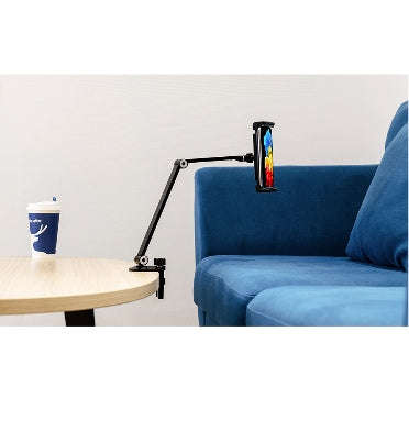 UNIVERSAL MULTI-ANGLE ADJUSTABLE LONG ARM TABLET DESK MOUNT STAND HOLDER | INIFISPCE