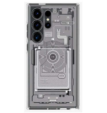 SAMSUNG GALAXY S24 ULTRA PREMIUM ULTRA HYBRID CASE ZERO ONE WHITE | SPIGEN