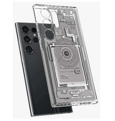 SAMSUNG GALAXY S24 ULTRA PREMIUM ULTRA HYBRID CASE ZERO ONE WHITE | SPIGEN
