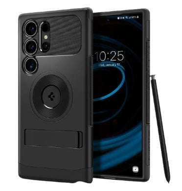 SAMSUNG GALAXY S24 ULTRA PREMIUM SLIM ARMOR MAGFIT CASE BLACK | SPIGEN