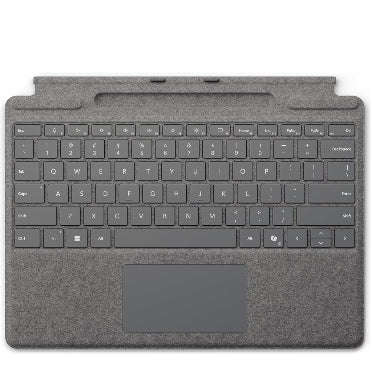 MICROSOFT SURFACE PRO 11 ALCANTARA TYPE COVER WITH PEN STORAGE PLATINUM