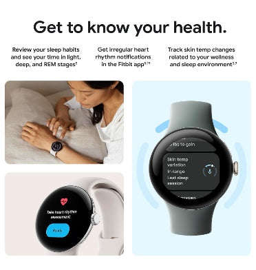 GOOGLE PIXEL WATCH 2 BLACK/OBSIDIAN