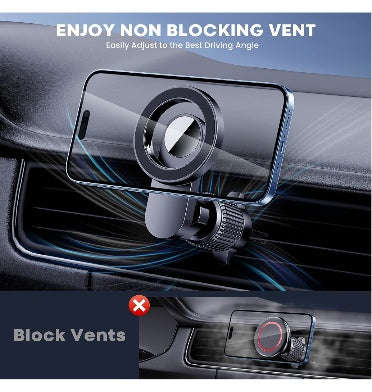 PGU MAGSAFE MAGNETIC AIR VENT CAR PHONE MOUNT