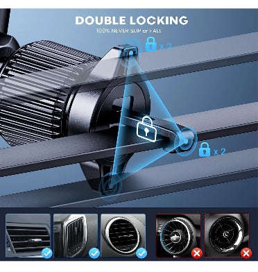 PGU MAGSAFE MAGNETIC AIR VENT CAR PHONE MOUNT
