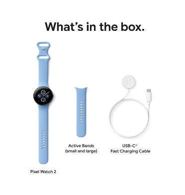 GOOGLE PIXEL WATCH 2 BLACK/OBSIDIAN