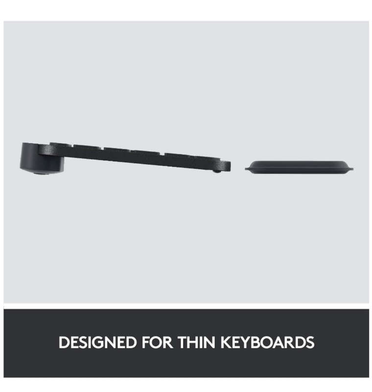 LOGITECH MX KEYS PALM REST BLACK
