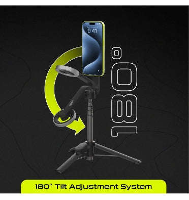 MAGSTIK MAGNETIC BLUETOOTH SELFIE STICK TRIPOD BLACK | CPLR