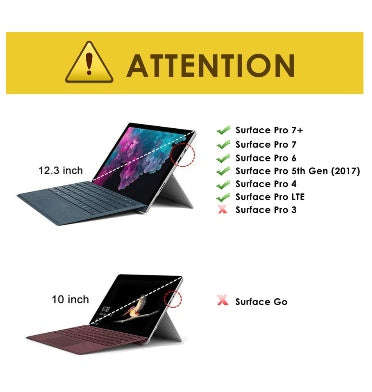 MICROSOFT SURFACE PRO PROTECTIVE RUGGED CASE BLACK | MOKO