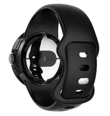 GOOGLE PIXEL WATCH 2 PREMIUM THIN FIT PROTECTIVE CASE BLACK | SPIGEN