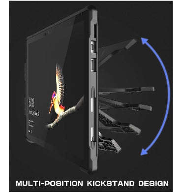 MICROSOFT SURFACE PRO FULL-BODY KICKSTAND RUGGED PROTECTIVE CASE BLACK | SUPCASE