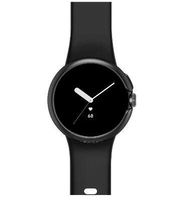 GOOGLE PIXEL WATCH 2 PREMIUM THIN FIT PROTECTIVE CASE BLACK | SPIGEN