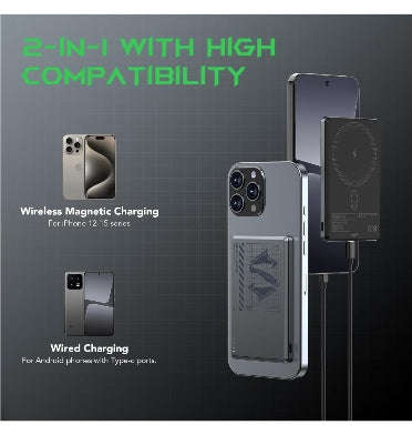 BLACK SHARK SLIM MAGSAFE 5000MAH 20W PD WIRELESS MAGNETIC POWERBANK
