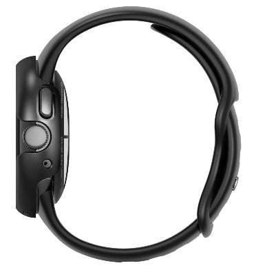 GOOGLE PIXEL WATCH 2 PREMIUM THIN FIT PROTECTIVE CASE BLACK | SPIGEN