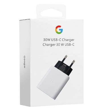 GOOGLE 30W USB-C POWER CHARGER (EU SPEC) RETAIL PACK