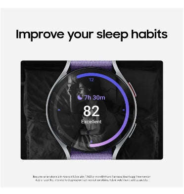 SAMSUNG GALAXY WATCH 6 44MM SMARTWATCH GRAPHITE